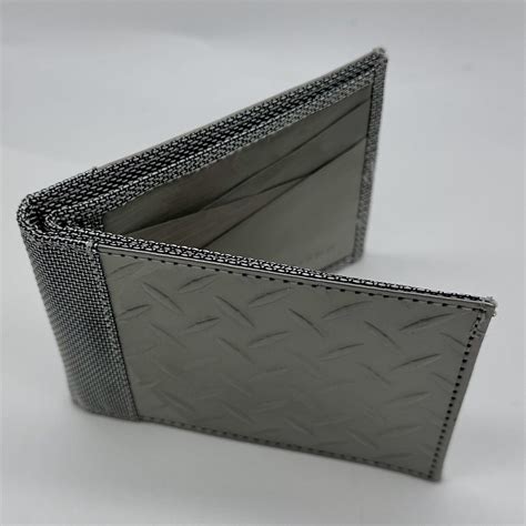 stainless steel rfid card protector wallet|stewart stand stainless steel wallet.